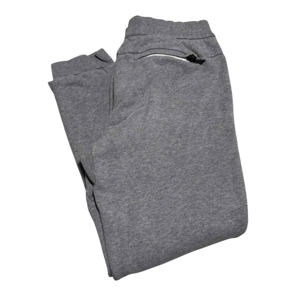 Hilly City Cotton Blend Vietnam Made Gray Jogger Sweatpants Men's Medium FLAWS